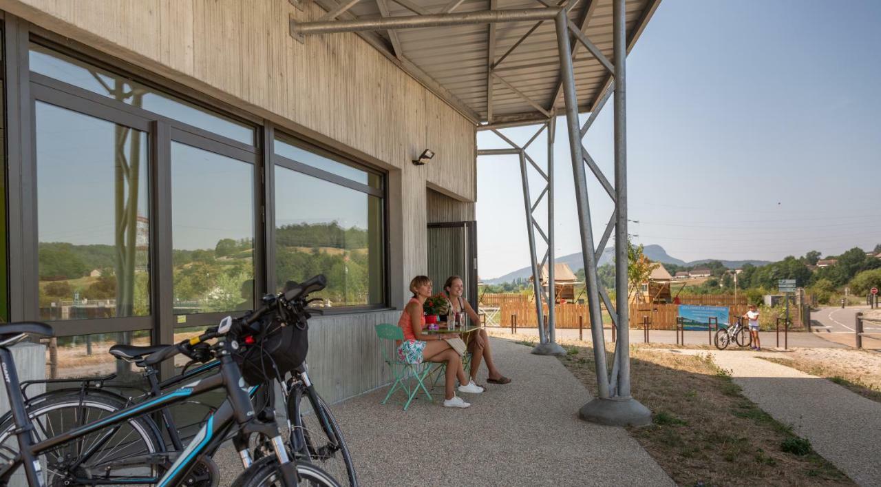 Les Lodges De La Viarhona - Tentes Lodges Virignin Zewnętrze zdjęcie
